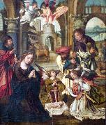 Pieter Coecke van Aelst, Adoration by the Shepherds.